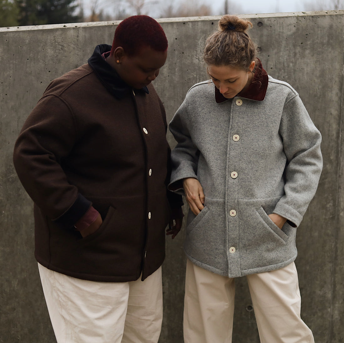 Espresso/Black Hearth Coat