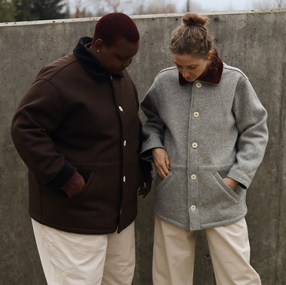 Espresso/Black Hearth Coat