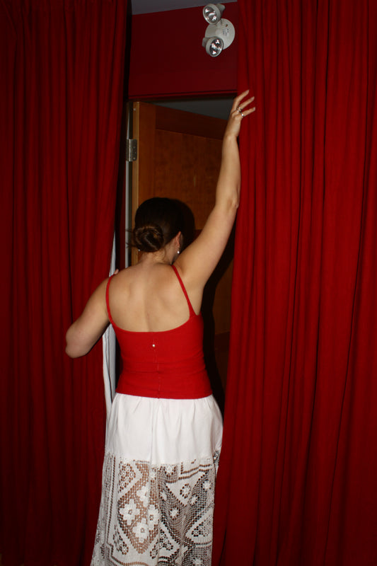 White/Lace Skirt