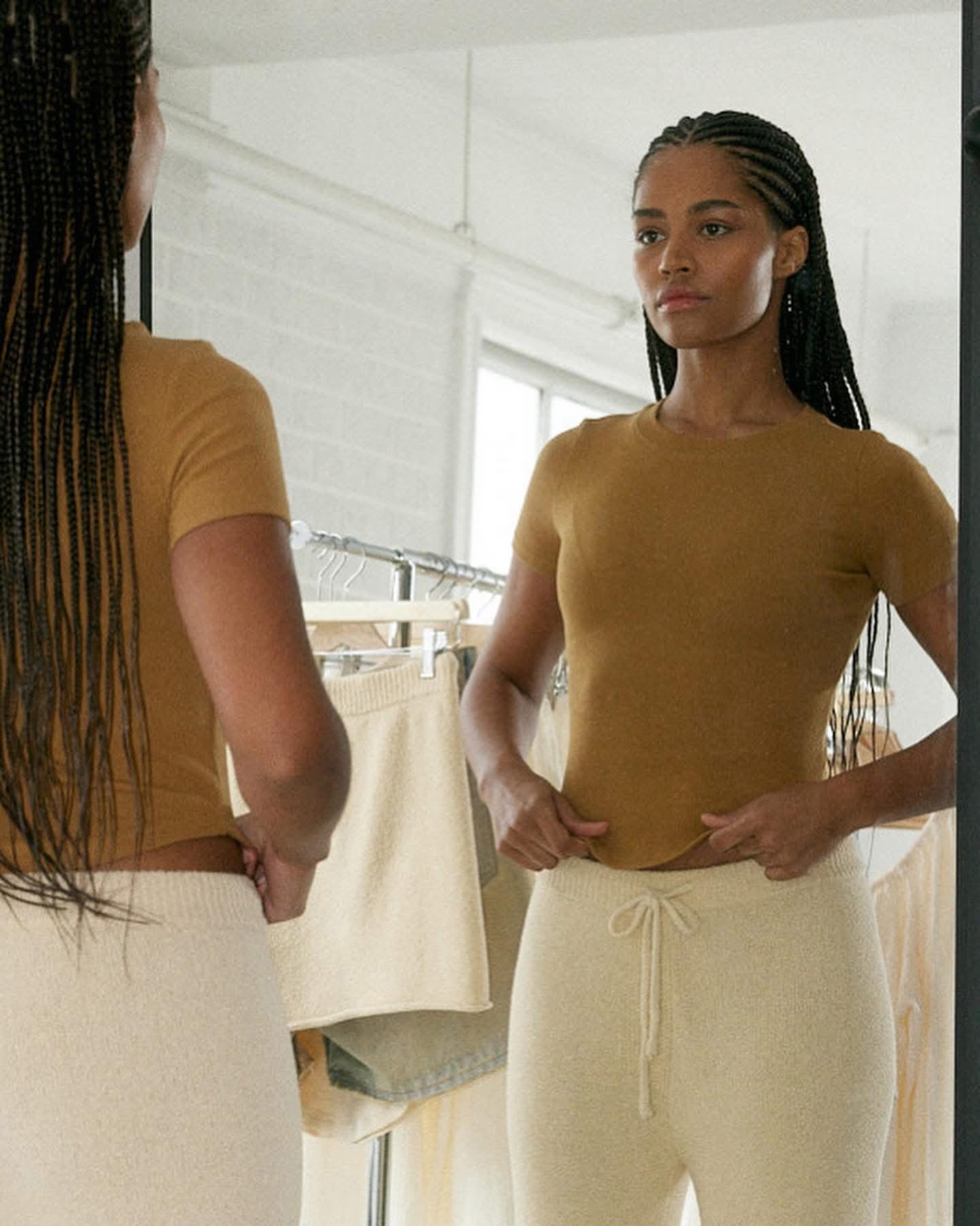 Tan Short Sleeve Tee