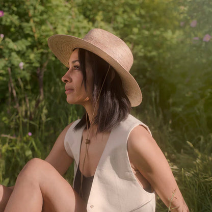 Natural Palm Hat