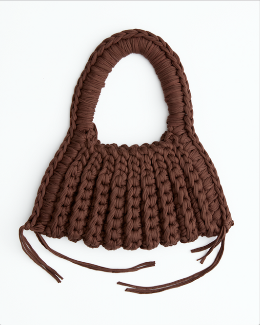 Chocolate DUSK Shoulder Bag