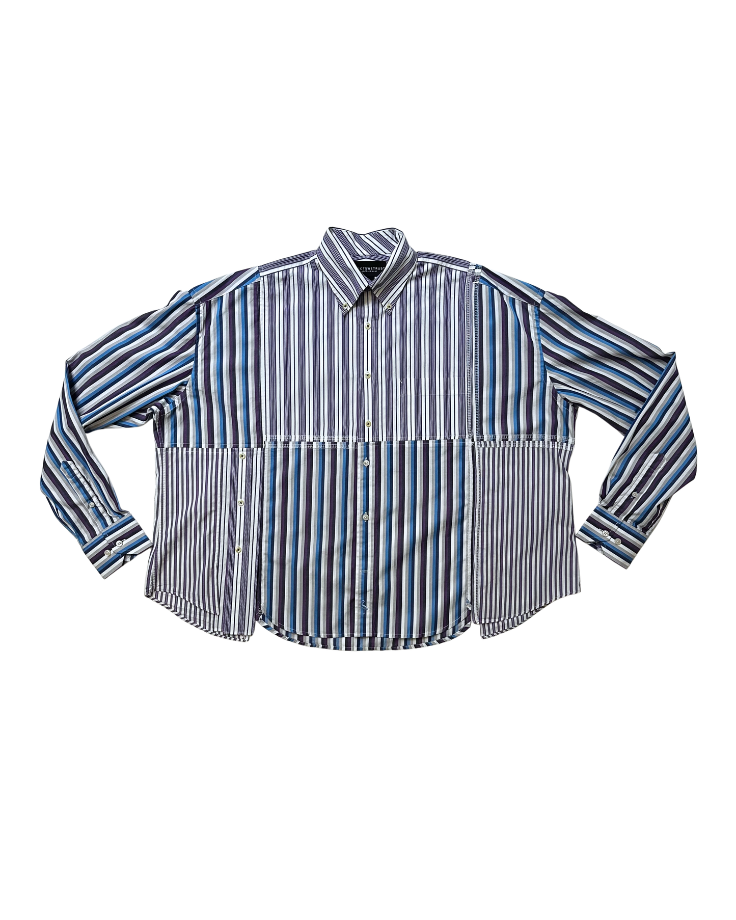 Blue/Purple Working Class Button Down