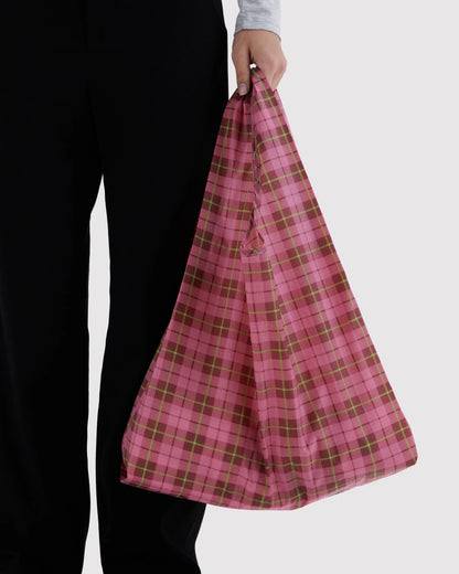 Pink Tartan Standard Baggu