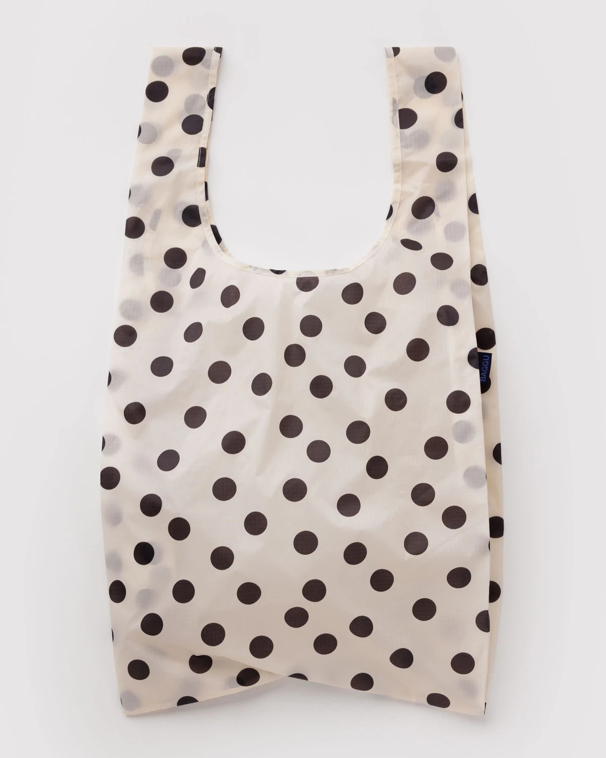 Cream Polka Dot Big Baggu