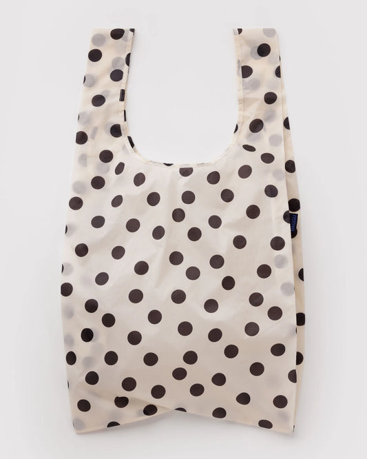 Cream Polka Dot Big Baggu