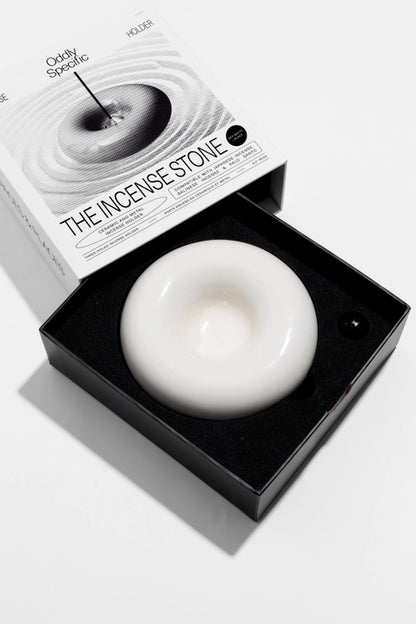 Off White Incense Holder