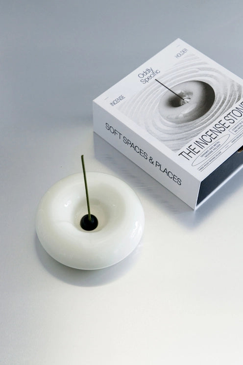 Off White Incense Holder