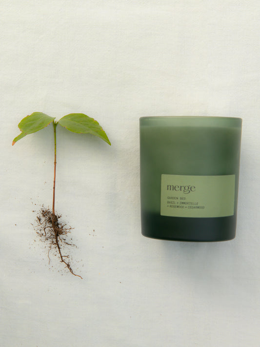 Garden Bed Candle