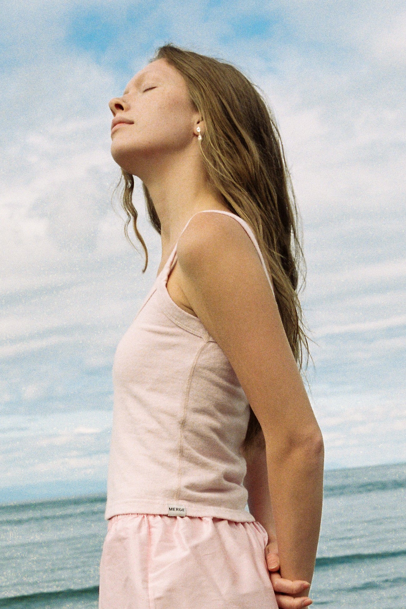 Pink Cream Breeze Tank
