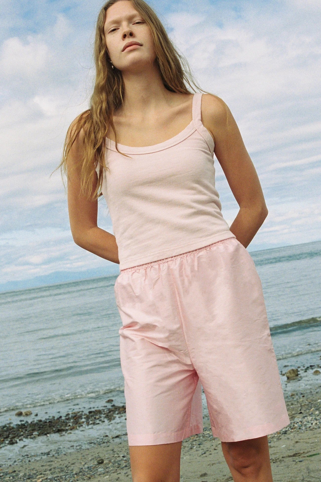 Pink Cream Breeze Tank