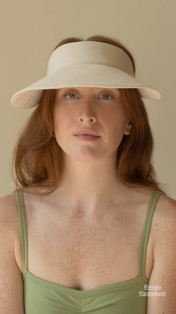 Natural Canvas Visor