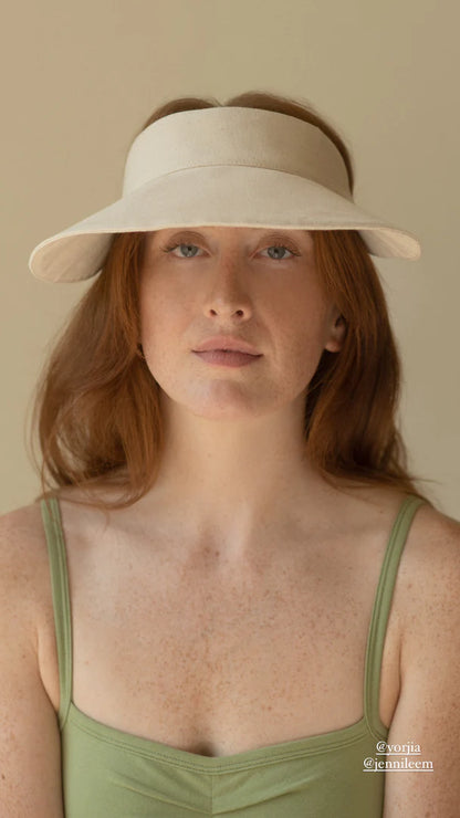 Natural Canvas Visor
