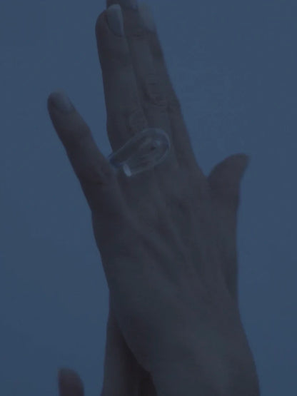Clear Loop Ring