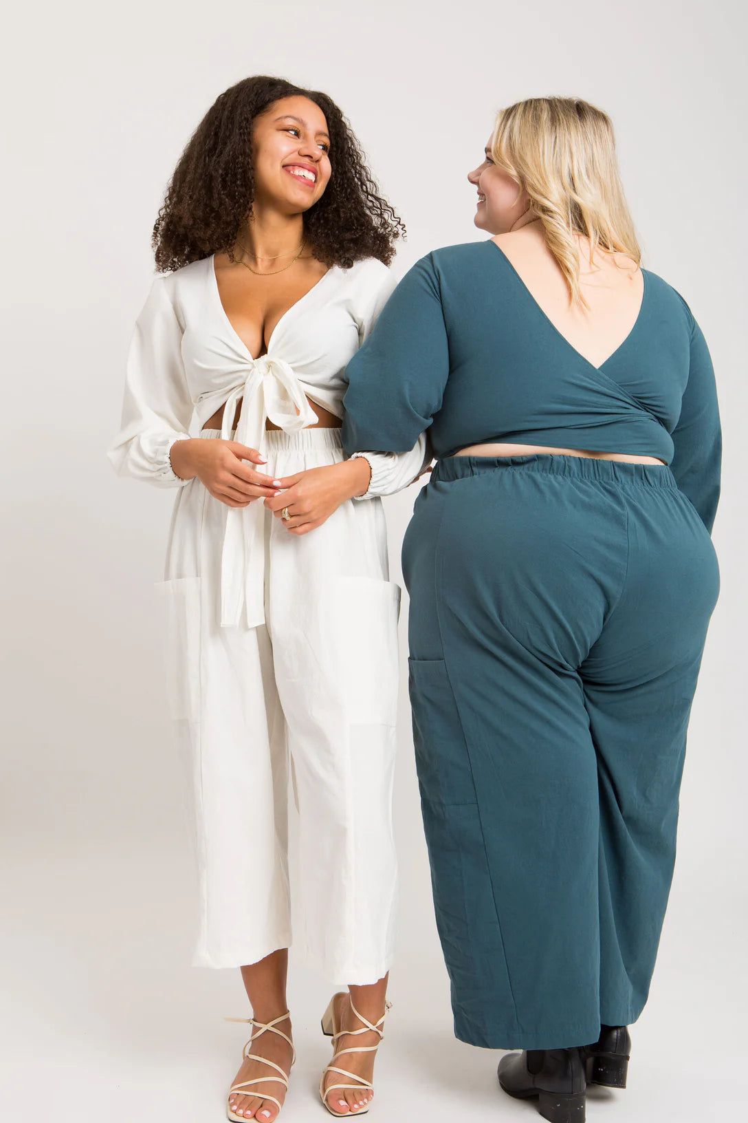 Blue Tourmaline Harmony Wrap Top