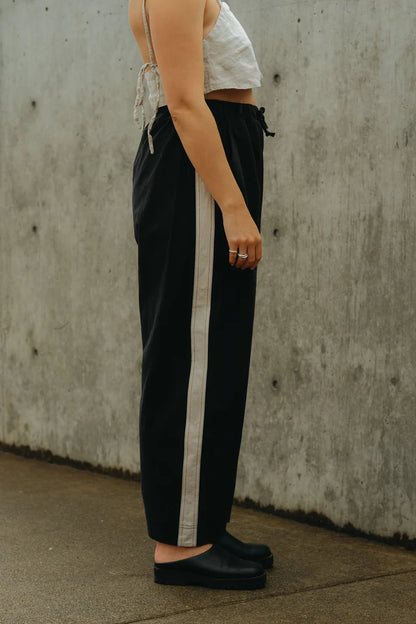 B/W Stripe Jules Pant